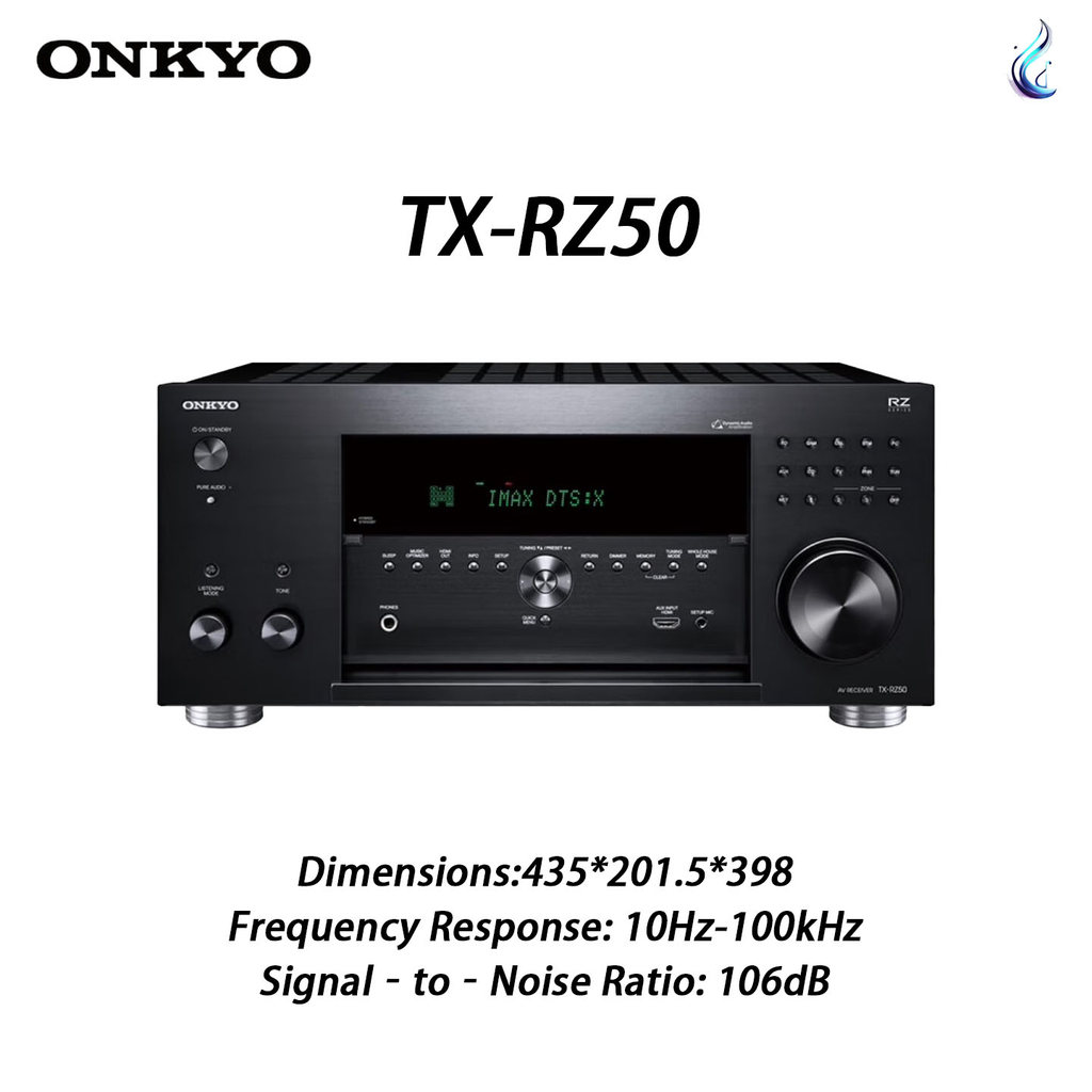 ONKYO TX-RZ50 Bluetooth THX 9.2 Channel โฮมเธียเตอร์ AV Receiver สําหรับห้องนั่งเล่น