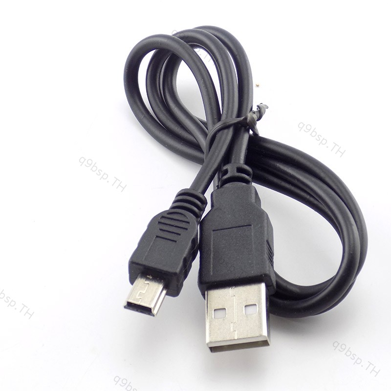 Mini USB 2.0 A ชาย Mini 5 Pin ชาย B Connector Data Sync สายชาร์จอะแดปเตอร์สายไฟสายไฟสายไฟ TH9B