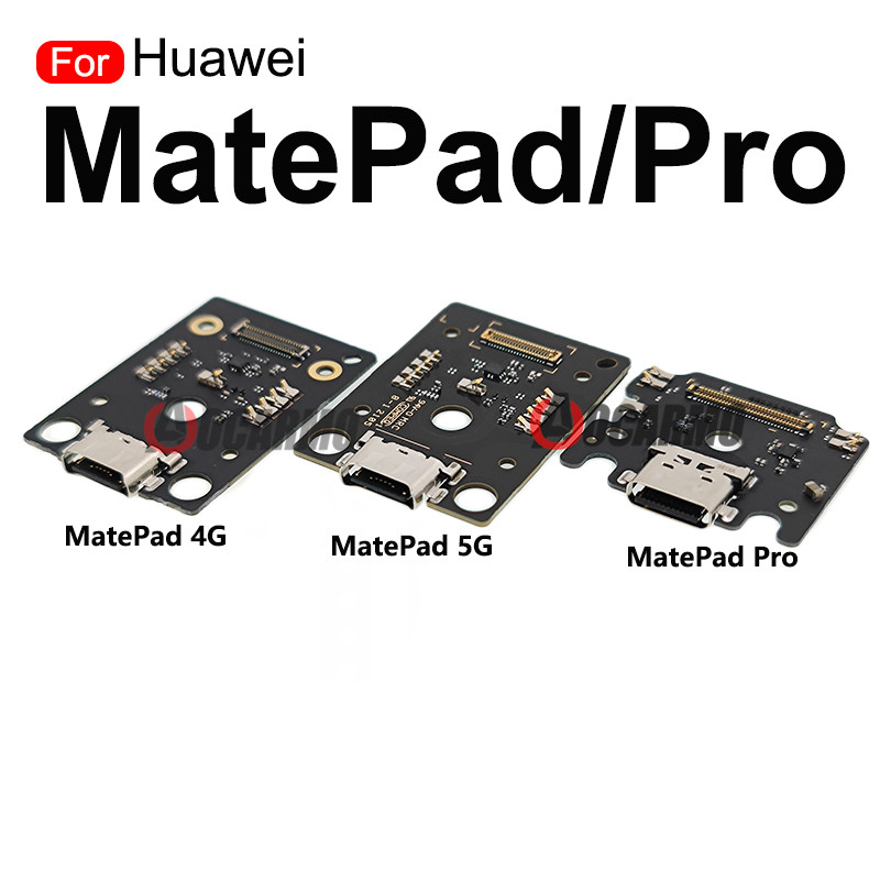 1X ชาร์จพอร์ต Charger Dock ขนาดเล็กอะไหล่สําหรับ Huawei MatePad 4G / 5G BAH3-AL00/W09 BAH3-AN10/W59 