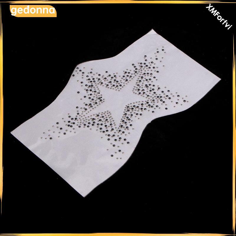 [gedonna] Rhinestone Star Bead Iron on Hot Fix Applique Heat Press Clothes Patch