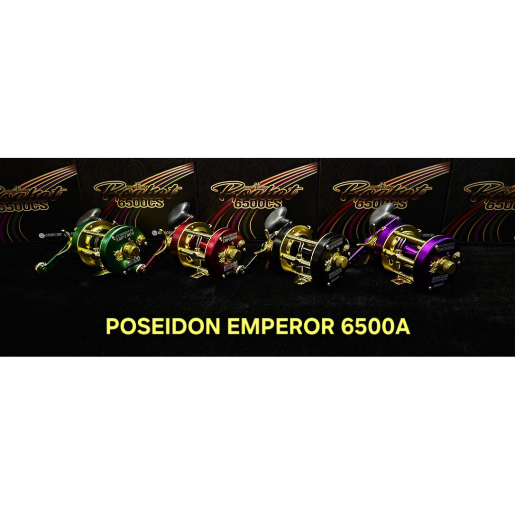 POSEIDON EMPEROR 6500A รอกเบท NEW 2026