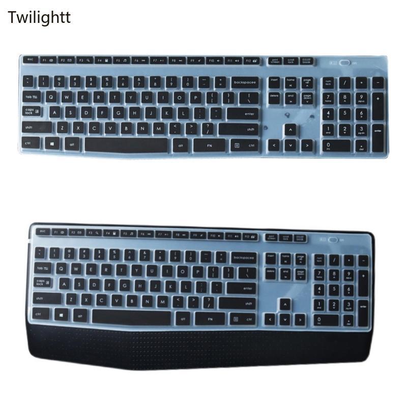WILI Ergonomic คีย์บอร์ดซิลิโคนกันน้ําคีย์บอร์ดป้องกันผิวสําหรับ MK345 K345