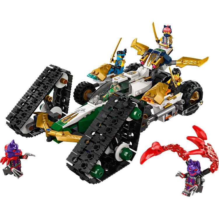 เลโก้เลโก้ Phantom Ninja 71820 Ninja Team Combine Chariot Set Dismantled Minifigure ใหม่ล่าสุด