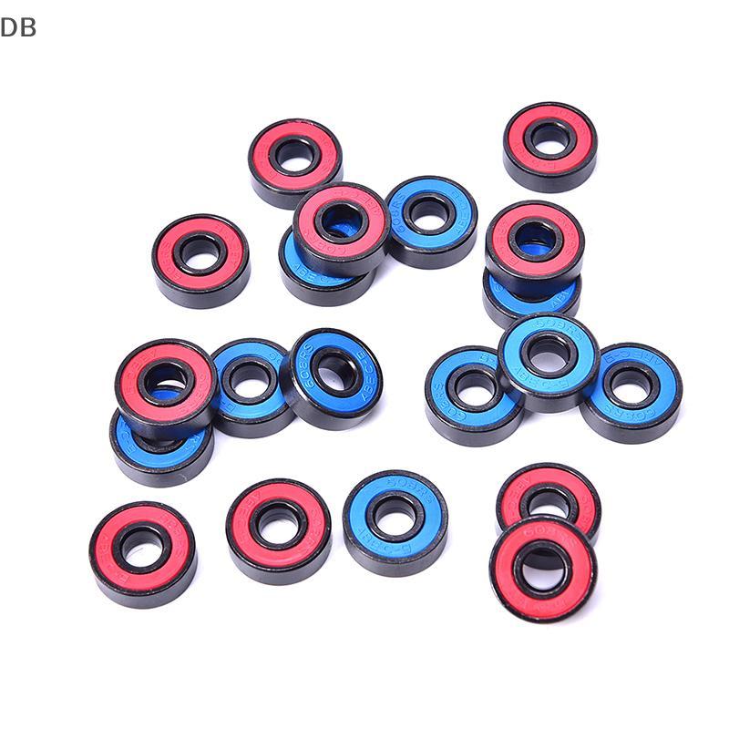 [DB] 10 ชิ้น/เซ็ต 608 2RS Bearing Deep Groove Steel Sealed Ball Bearings 608RS 608-2RS TH