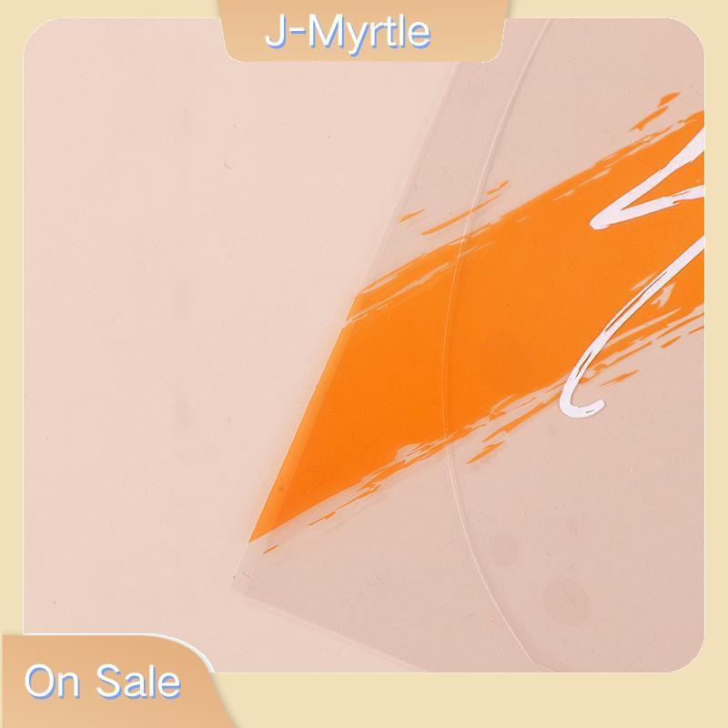 J-Myrtle Self Sticky ไม้ปิงปองยางป้องกันฟิล์ม 2 4 10 ชิ้นโปร่งใสสําหรับ Paddle Maintenance at Gym แล