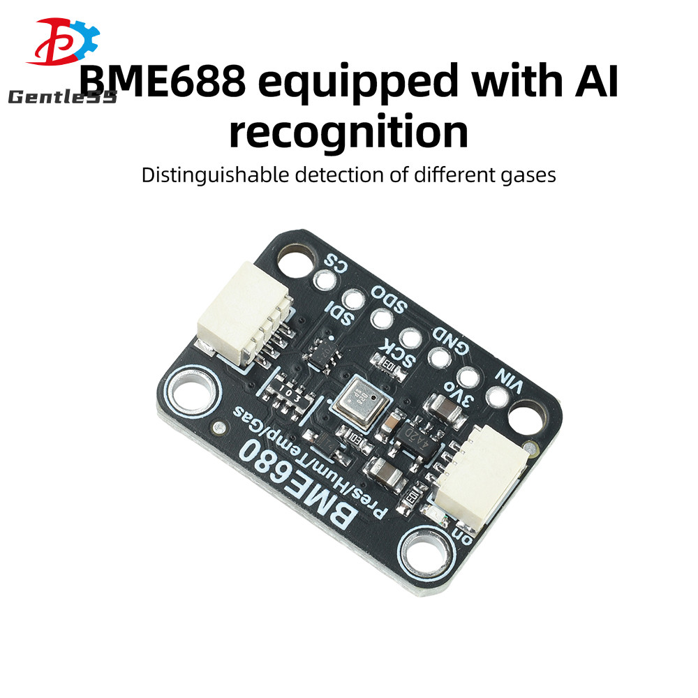 BME680 BME6688 เซ็นเซอร์ความดันอุณหภูมิความชื้นโมดูลเซ็นเซอร์สิ่งแวดล้อมเข้ากันได้กับอินเทอร์เฟซ STE
