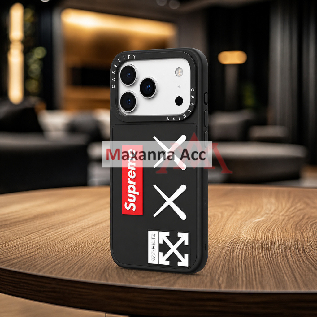 [MAXNA] [ iPhone 17 / 17 Pro / 17 Pro Max ] Drop Proof CASETIFY Phone Case Premium Hard Casetify 3D 