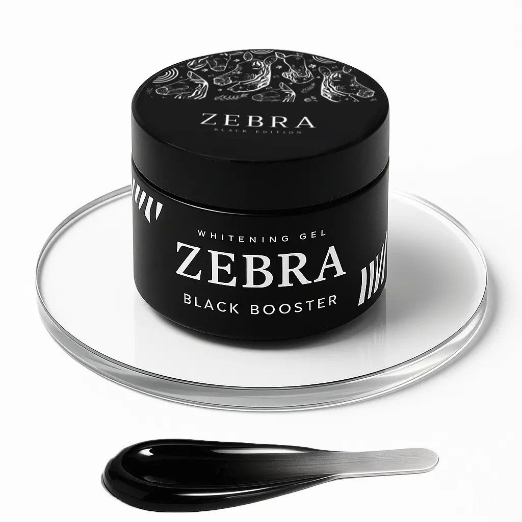ZEBRA WHITENING BLACK BOOSTER GEL ซีบร้า ไวท์เทนนิ่ง แบล็ค บูสเตอร์ เจล