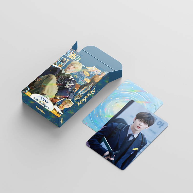 ขบวนการขนาดใหญ่ของผลิตภัณฑ์ใหม่ 55 TXT Choi SOOBIN SOOBIN Solo อัลบั้ม Photocard KPOP สินค้า LOM