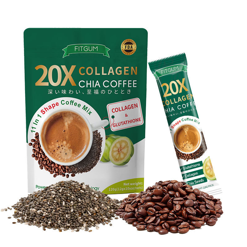 COLLAGEN Chia Seed Original Pure COFFEE COLLAGEN COFFEE