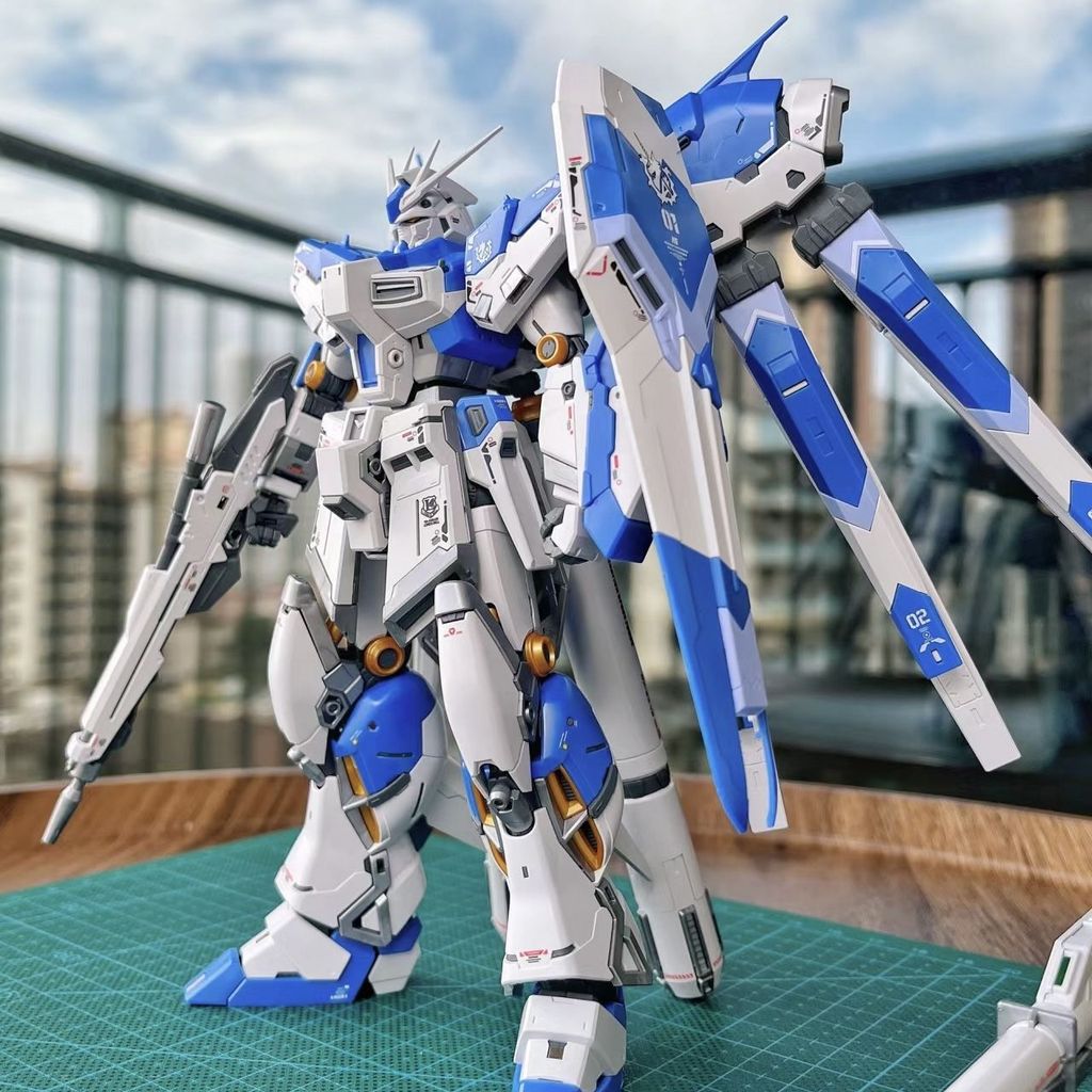 X Fengshe Gundam รุ่น 1/144HG XFS Manatee Hi NU ประกอบแพลตฟอร์มวงเล็บรูป20260831