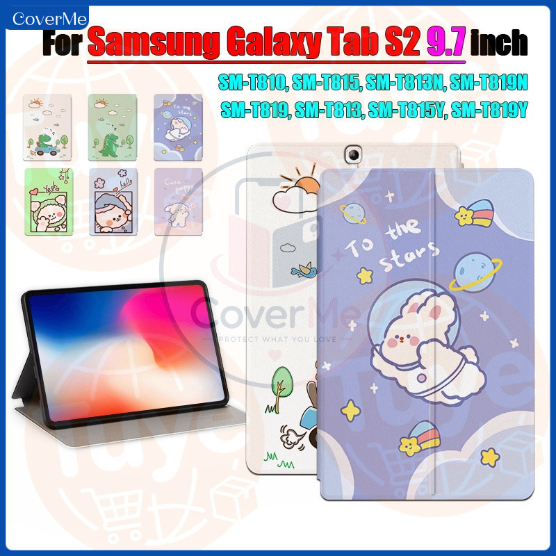 CoverMe  [คลังสินค้าพร้อม] สําหรับ Samsung Galaxy Tab S2 9.7 (2015) SM-T810 SM-T815 SM-T813N SM-T819