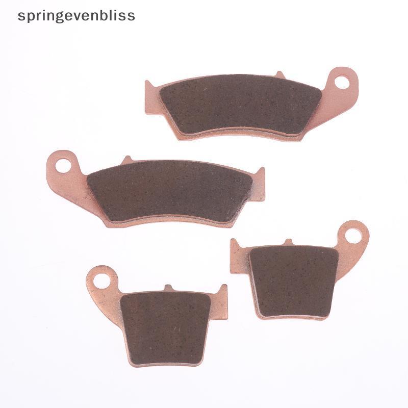 Springevenbliss ผ้าเบรคหน้าด้านหลังสําหรับ XR250 XR250S XR 250 CR250 CR250R CRF250 CRF250R CRF250X C