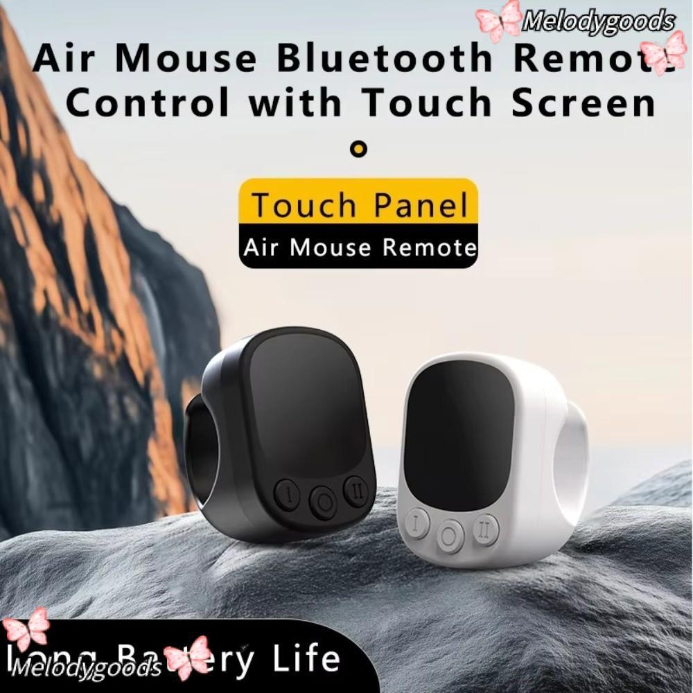 MELODG Touchscreen Controller, Music Playback Control Auto Screen Clicker Bluetooth Ring Remote, Scr