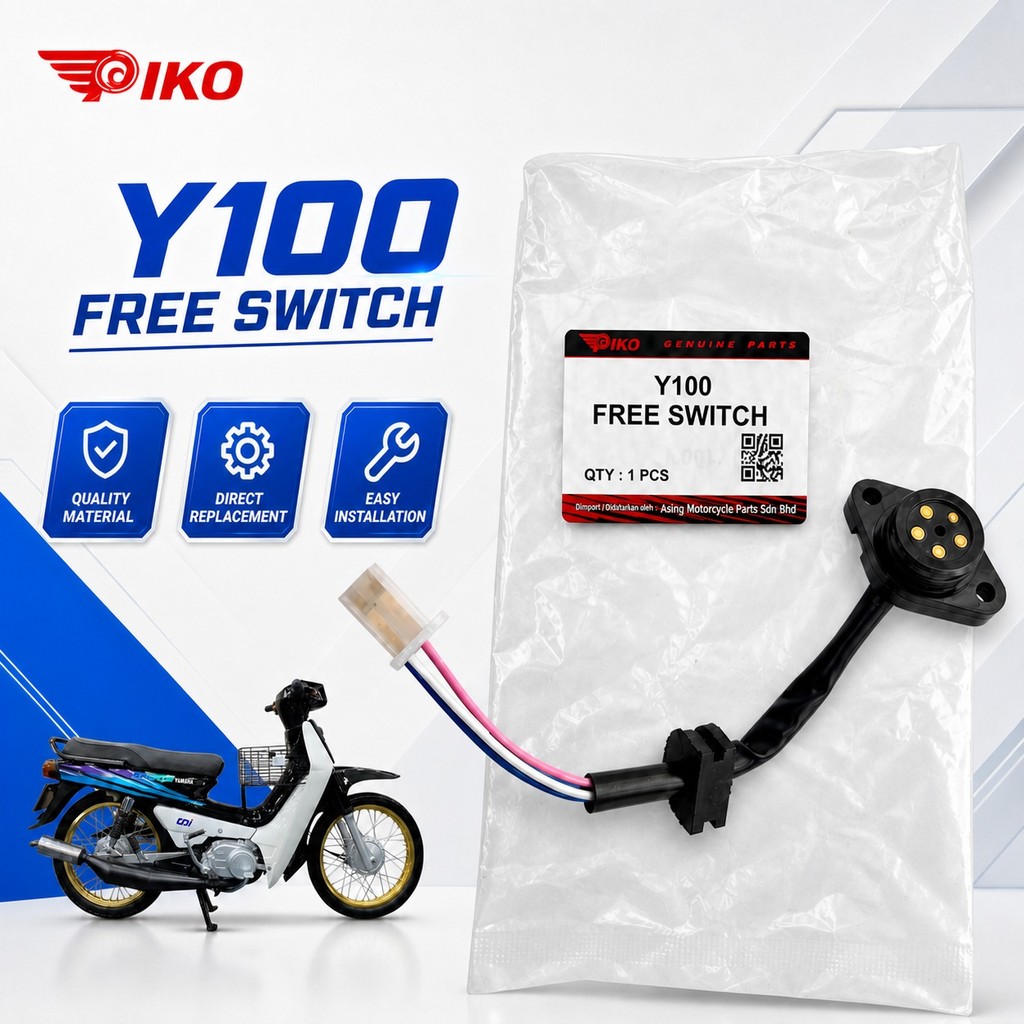 PIKO Y100 Free Switch อะไหล่มอเตอร์ไซค์ มอเตอร์ อะไหล่ อะไหล่ทดแทน มอเตอร์ Akessori Motor