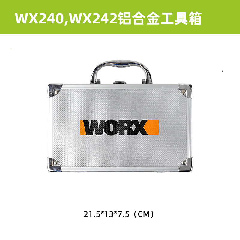 Worx กล่องเครื่องมือหัวชุดเครื่องมือไฟฟ้าแผ่นรองทํางานหกเหลี่ยม WX240/WX242 กล่องเก็บของ