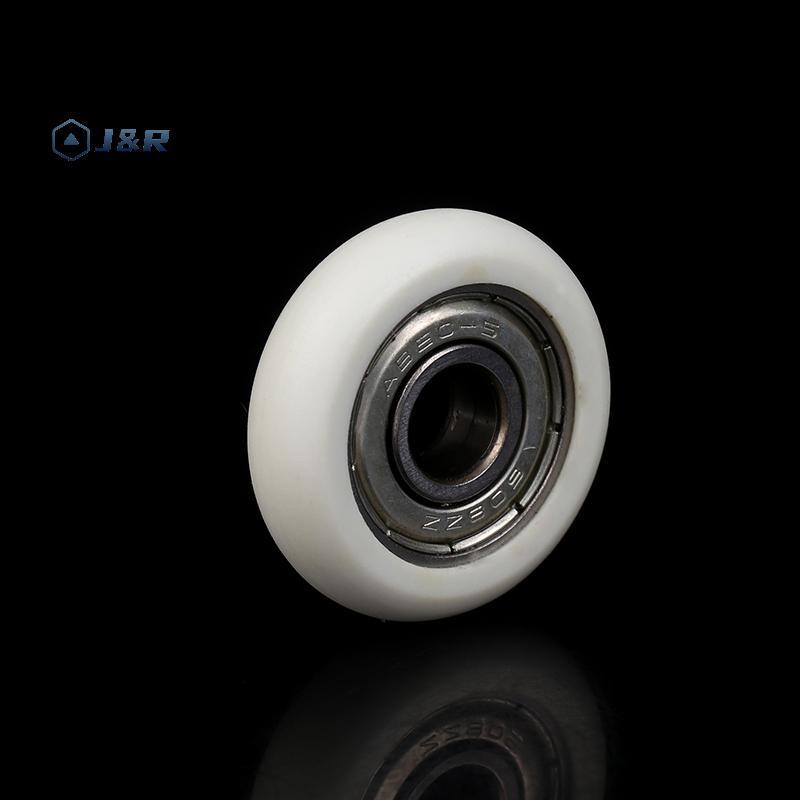 J & R> 1Pc 608 ZZ 8*30*8.5 มม.POM ไนลอน Roller ล้อ 608ZZ แบริ่งรอกล้อพลาสติก