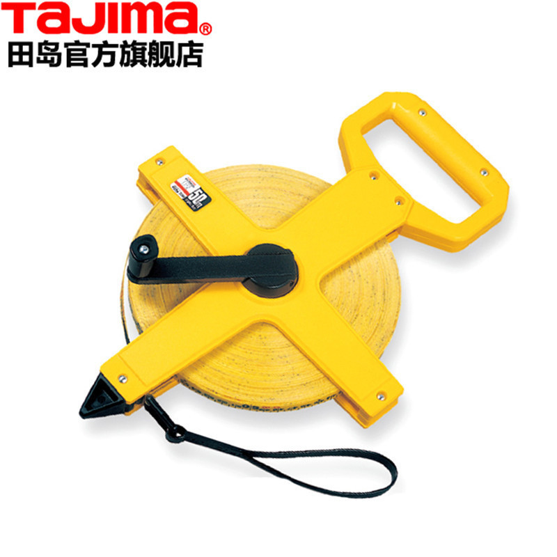 Tajima Tajima Tajima ไม้บรรทัดไฟเบอร์กลาส 100 ม. ไม้บรรทัดเทปหนังไม้บรรทัดวิศวกรรมไม้บรรทัดเทป R-