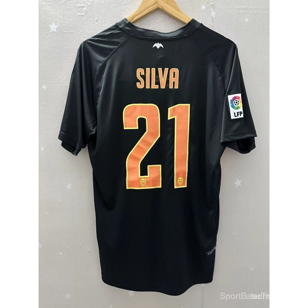 Retro SSS+06-07 Valencia Away Jersey David Billy Personalized Premium Football Jersey G6PI