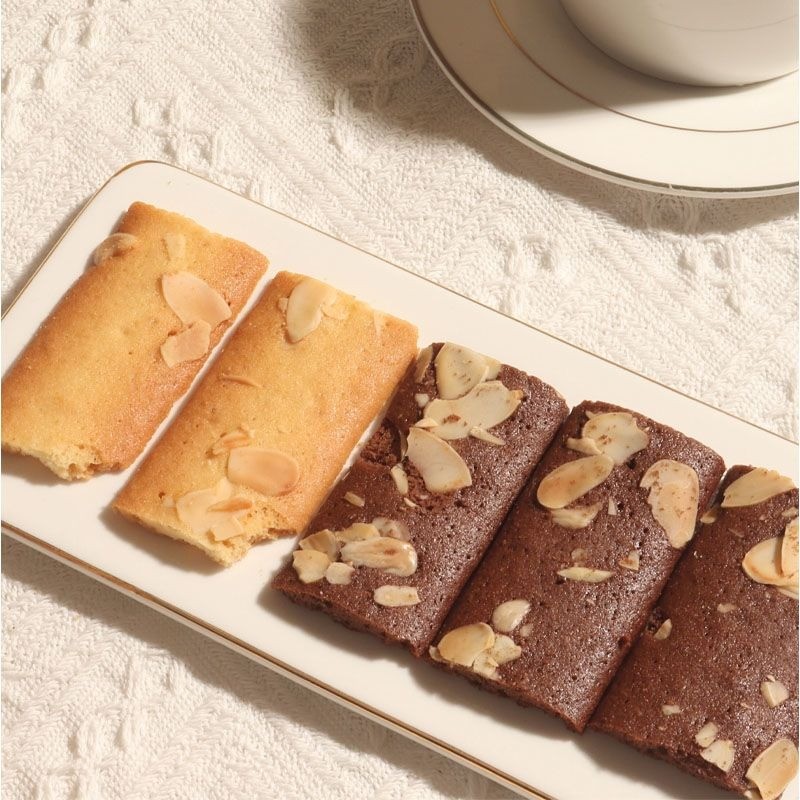 Fukada Yibin Crispy Chips Biscuits Almond Biscuits Nut Crisp บรรจุแยก พกพาสะดวก LL9726 @