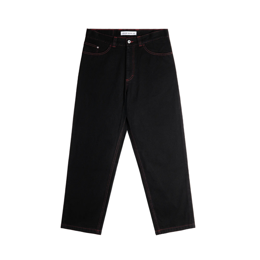 Polar 93 Apocalypse Nun Denim Pants Black/Red
