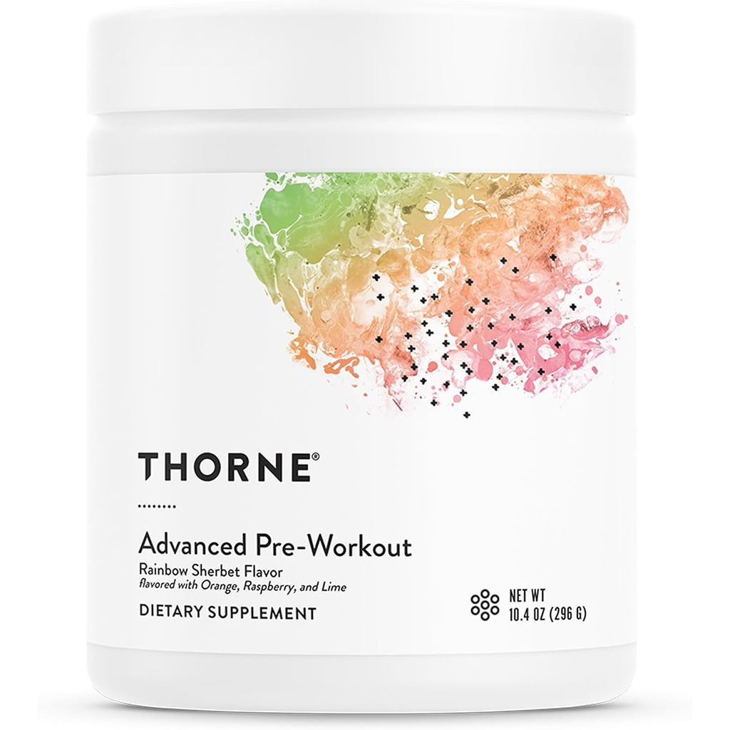 THORNE Advanced Pre-Workout, Alpha GPC, Amino Acids & Caffeine, 20 เสิร์ฟ PPXC