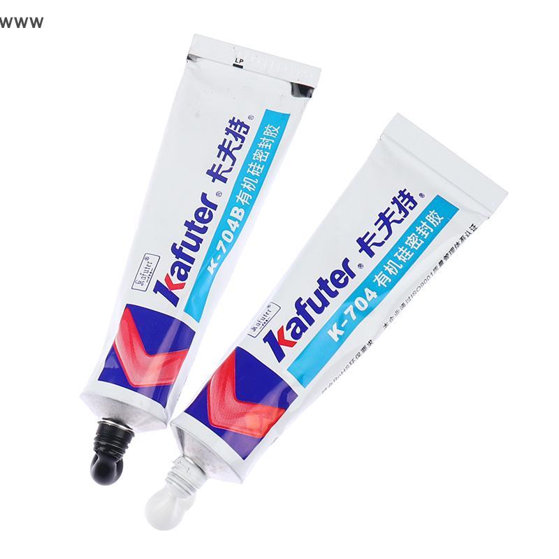 กาวอุตสาหกรรมซิลิโคน45ก. กาวสีขาวยางซิลิโคน RTV 704B K-704