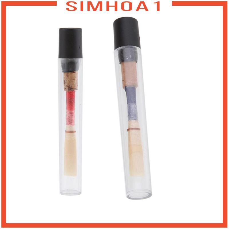 [Simhoa1] Oboe Reed, Medium Hard Oboe Reeds Handmade Oboe Reed Cork ชิ้นส่วนเครื่องมือลม