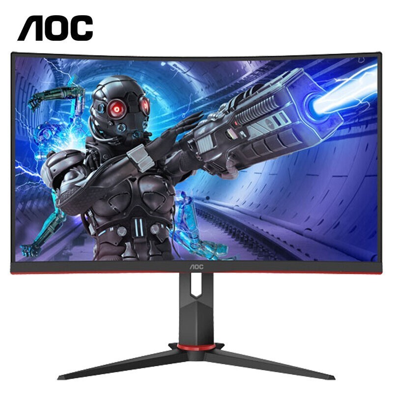 AOC C32G2ZE 31.5 นิ้ว 240Hz 0.5msHDR เทคโนโลยีโค้งเกมเกมจอแสดงผล LCD อุปกรณ์