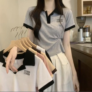 เสื้อโปโลผ้าไอซ์ซิลค์สำหรับสุภาพสตรี, M-3XL, 5 สีให้เลือก, ท…