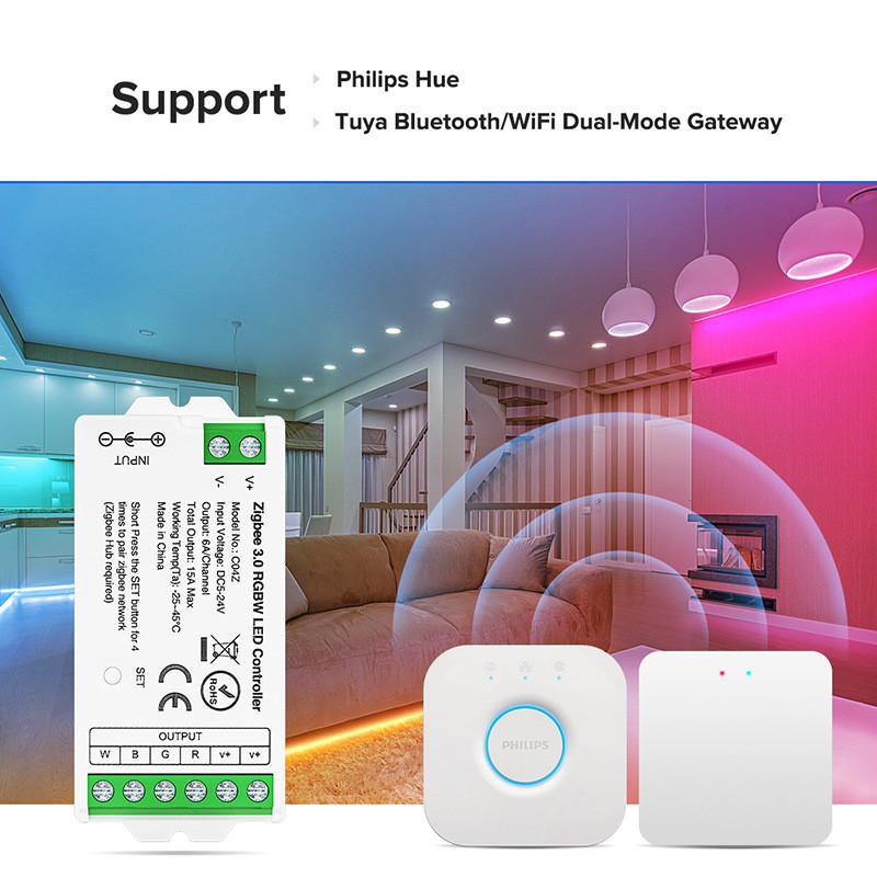 Zigbee3.0 Controller Tuya Graffiti สมาร์ทเฟอร์นิเจอร์ C01-C05Z รองรับระดับ Linkage Group APP ไดรฟ์