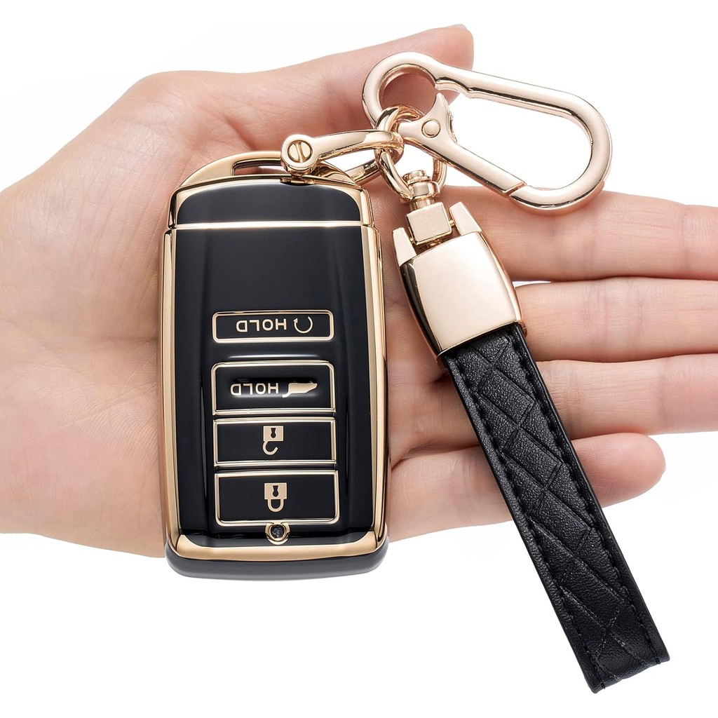 Key Fob สําหรับ Acura, Soft TPU Key Case ป้องกันใช้งานร่วมกับ Acura CDX RDX RLX NSX TLX TLX-L สมาร์ท