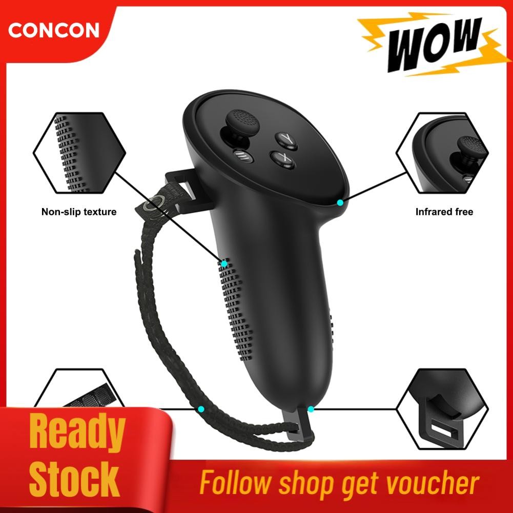Concon ชุด 5pcs Concon-th สำหรับ Meta Quest3 Silicone Face Cover Lens Protective Replacement Accesso