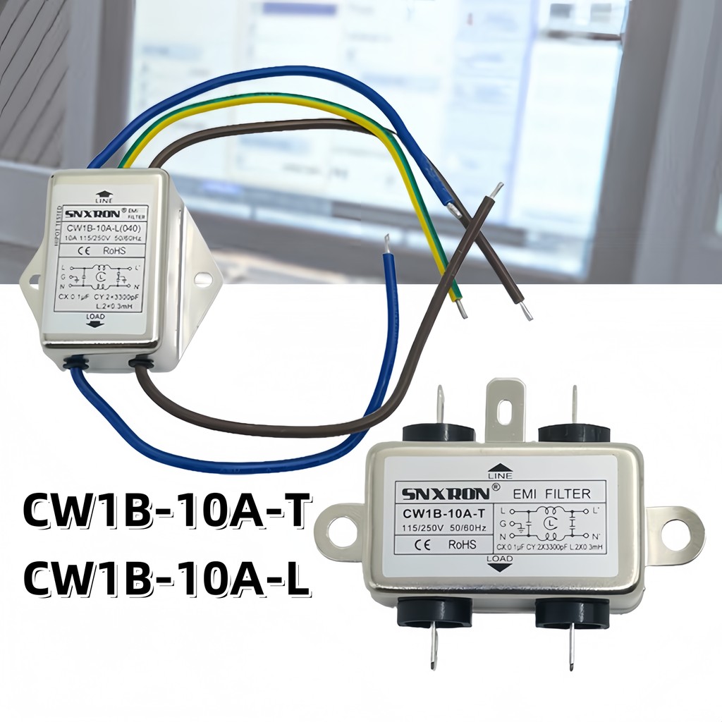 NOISE Emi FILTER 10A 110-220Vac NOISE FILTER