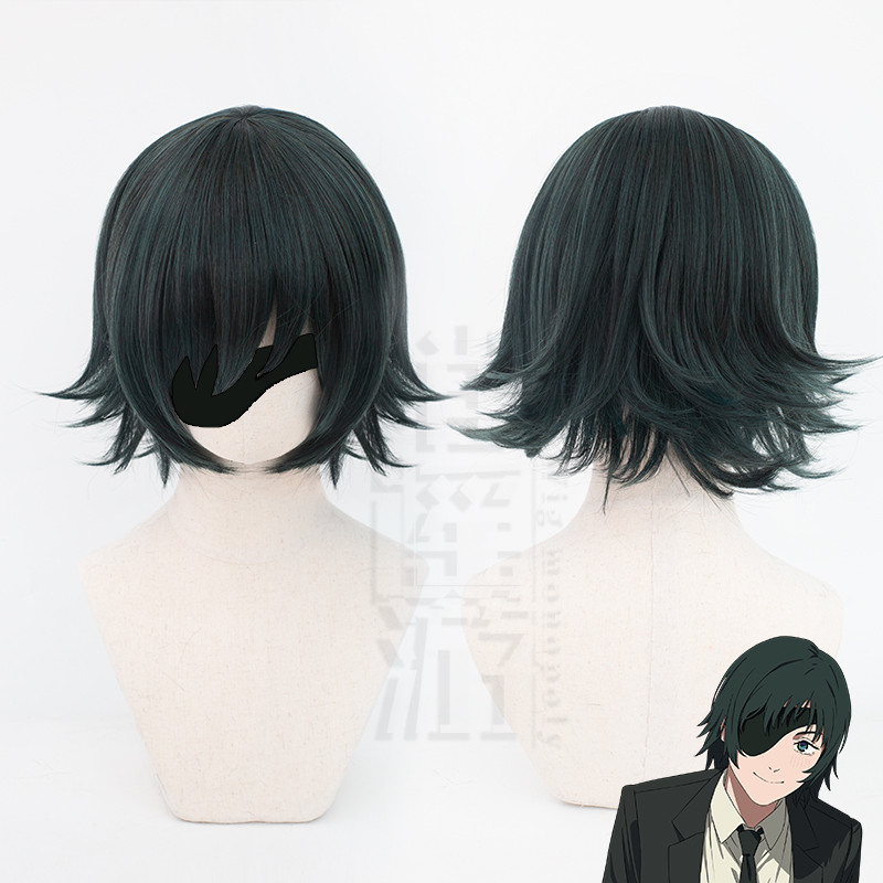 【พร้อมส่ง】chain saw man cosplay wig figure anime reze Makima Denji halloween costume ฮาโลวีน ชุด
