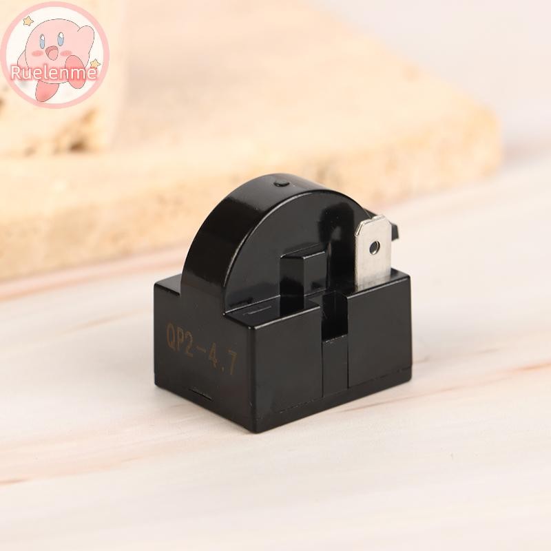 Uelenme QP2-4.7 PTC Starter Relay 1 Pin ตู้เย็น Starter Relay และ 6750C-0005P ตู้เย็น Overload Prote