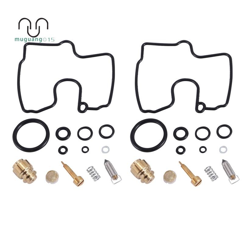[ขาย M5]2Set ชุดซ่อมคาร์บูเรเตอร์รถจักรยานยนต์ ปะเก็นที่นั่งสําหรับ SV650/S/SU/U 1999-2002 SV 650