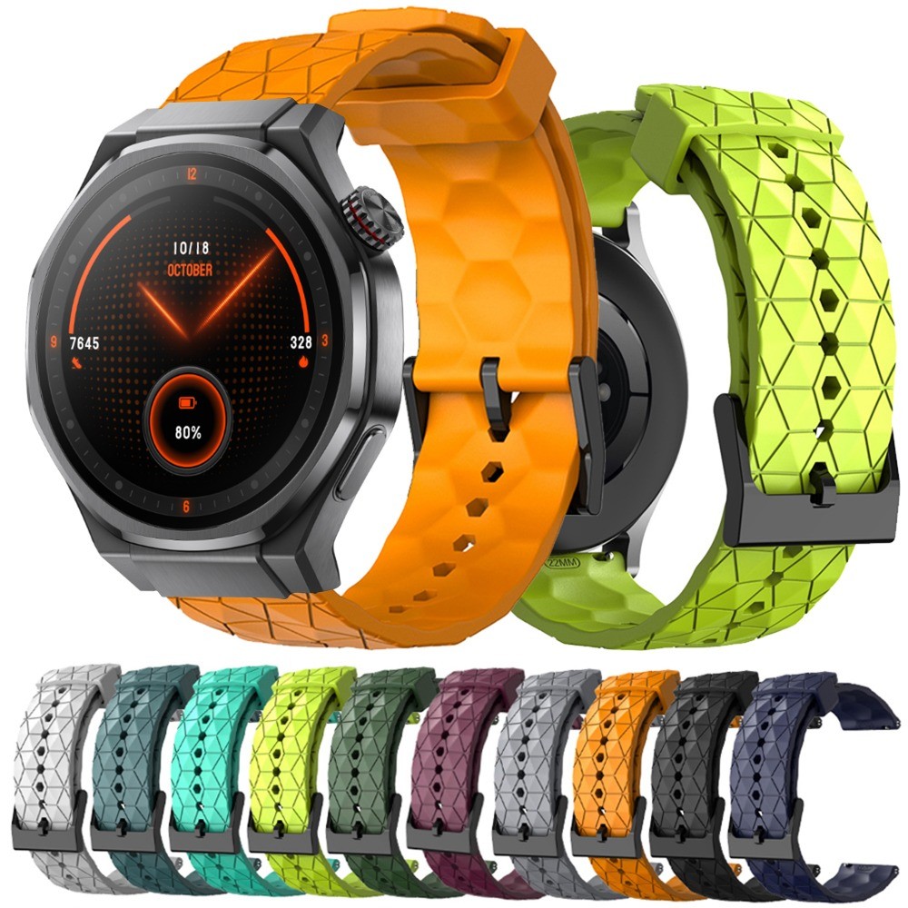 22 มม.20 มม.ซิลิโคนสําหรับ HONOR watch5 ultra/4 pro กีฬาสร้อยข้อมือกันน้ําสําหรับ HONOR นาฬิกา GS4/GS3/GS pro/Magic 2 46 มม.42 มม.สายรัดข้อมือ
