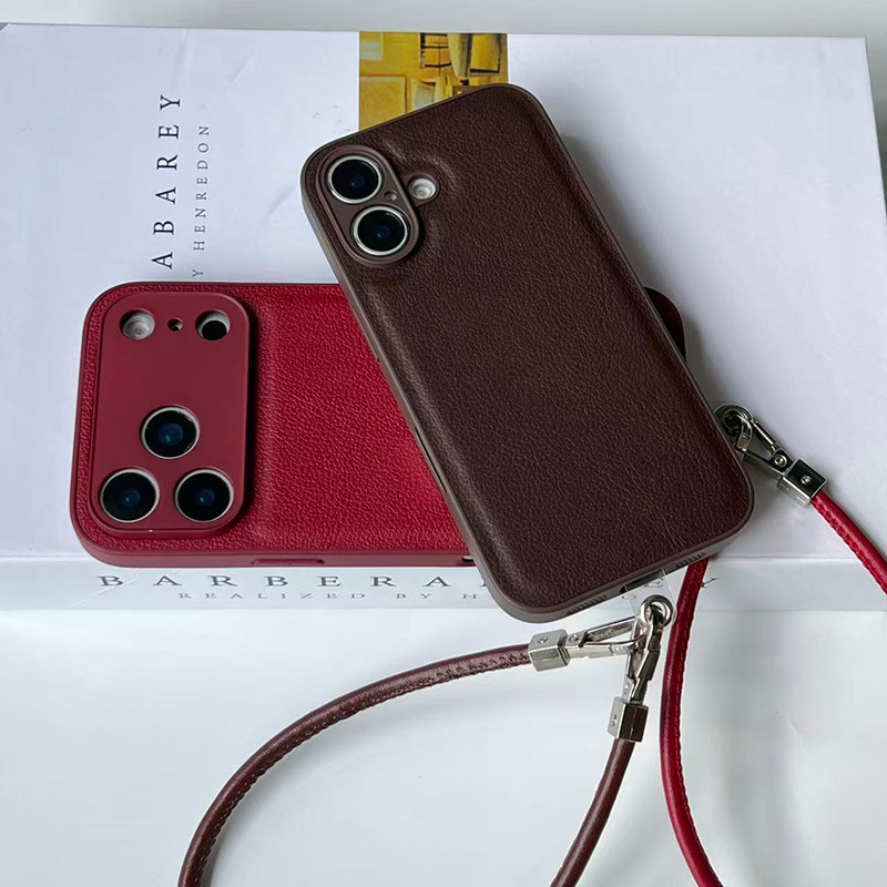Slim Case + PU หนังสําหรับ iPhone 17 17Pro 17Air 17Promax 16 15 14 13 12 11 11Promax XR 7Plus