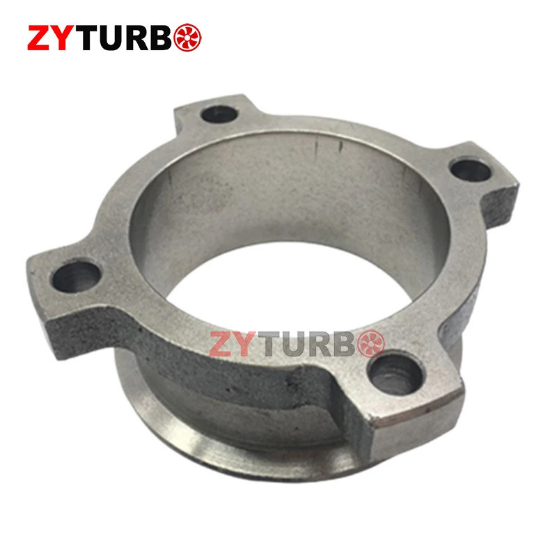 3 "4 Bolt ถึง 3" V Band Adaptor Turbo Exhaust Flange สําหรับ GT3582 GT3076 Cast Flange Adapter