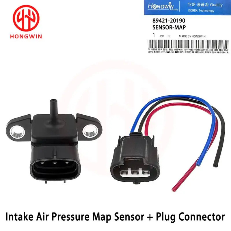 89421-20190 079800-4410 Manifold Intake Air Pressure MAP เซ็นเซอร์สูญญากาศสําหรับ Toyota Land Cruise