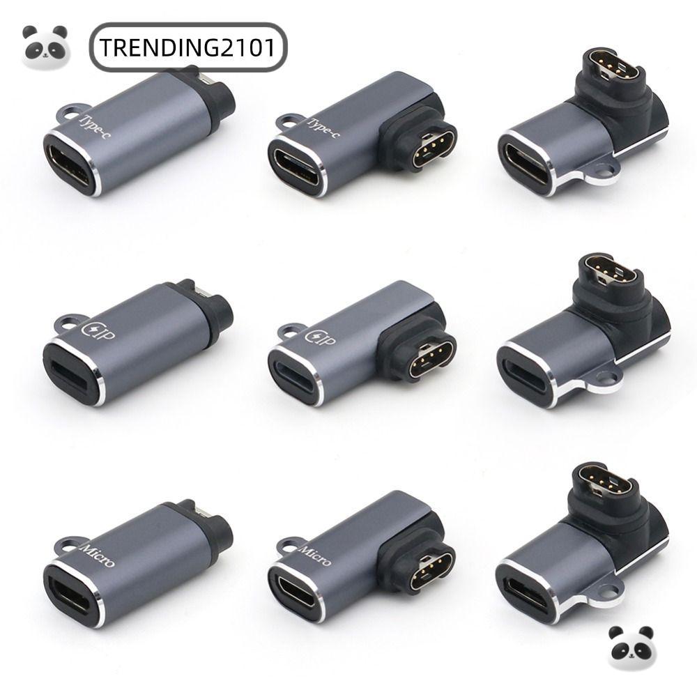 TRENDING Charger Adapter Cable Smart Watch แบบพกพา USB หญิงสําหรับ Fenix 7S 7X 6 6S 6X 5 5S 5X Venu 