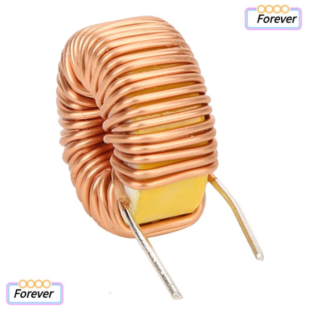 FOREVER 20PCS Toroidal Inductor, 0.6 มม.แนวตั้ง Toroid Inductor ลวด,ความต้านทานต่ํา 100UH Toroidal C