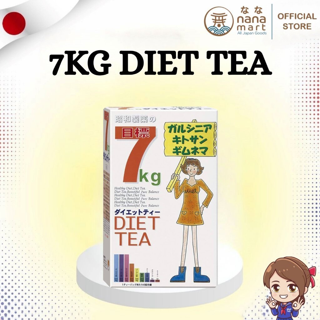 ชา Goal 7kg Diet Tea 3g. 30 ซอง จากญี่ปุ่น