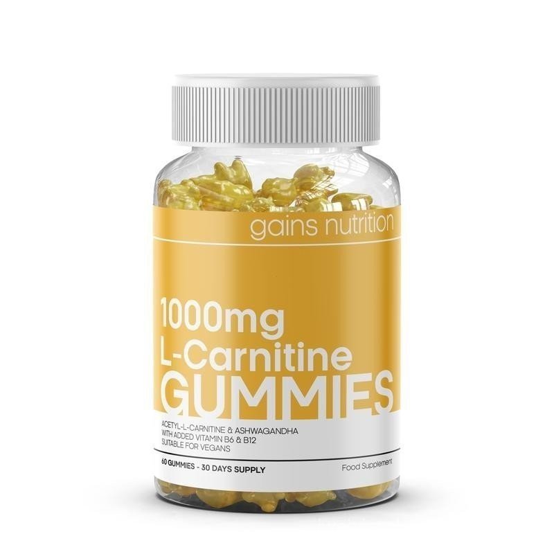 Acetyl-L-Carnitine Gummies, 60 Gummies, 1000mg per serving