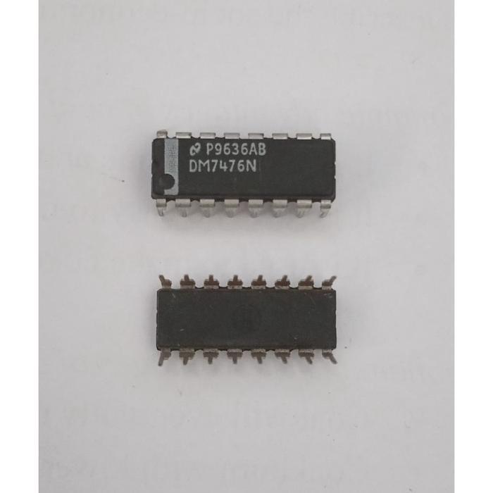 IC DM7476N DM7476 Dual Master-Slave J-K Flip-Flop ...ELECTRON ELECTRON