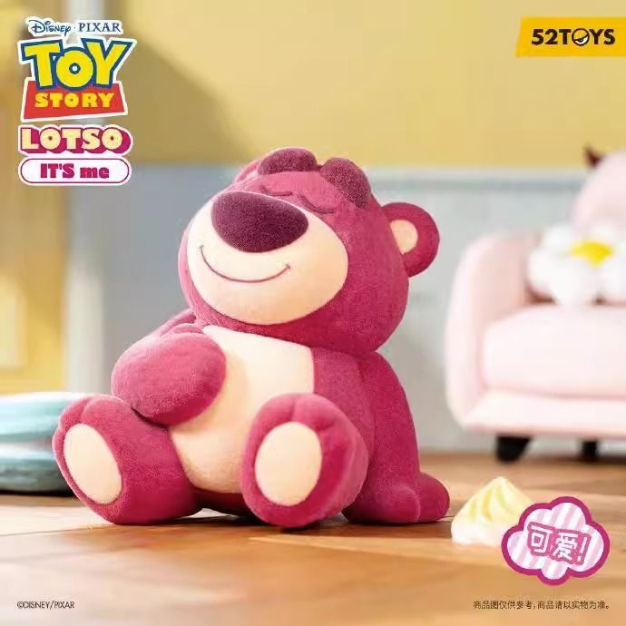 สินค้าใหม่ พร้อมส่ง ของแท้ Disney Toy Story Strawberry Bear ITS ME Series Mystery Box Figure Gift De