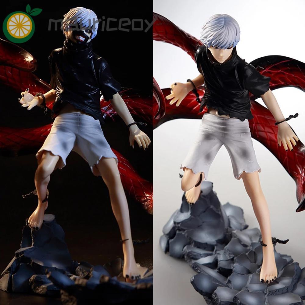 MAURICEOYA Ken Kaneki รูปของขวัญของเล่น 2 หัวตกแต่ง Action Figure