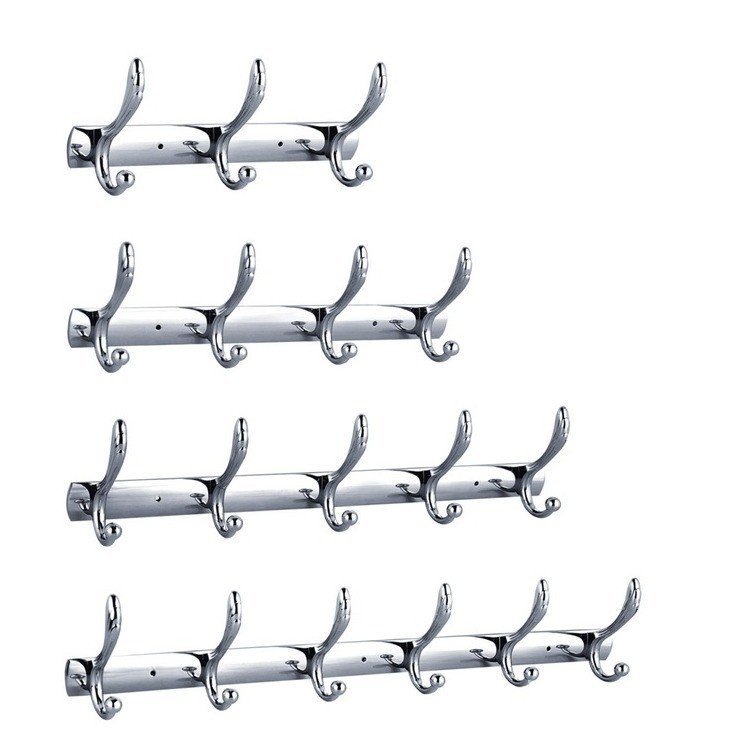 French Series Coat Hook Phoenix Tail American Coat Hook High Standard Electroplated Bright Chrome Co