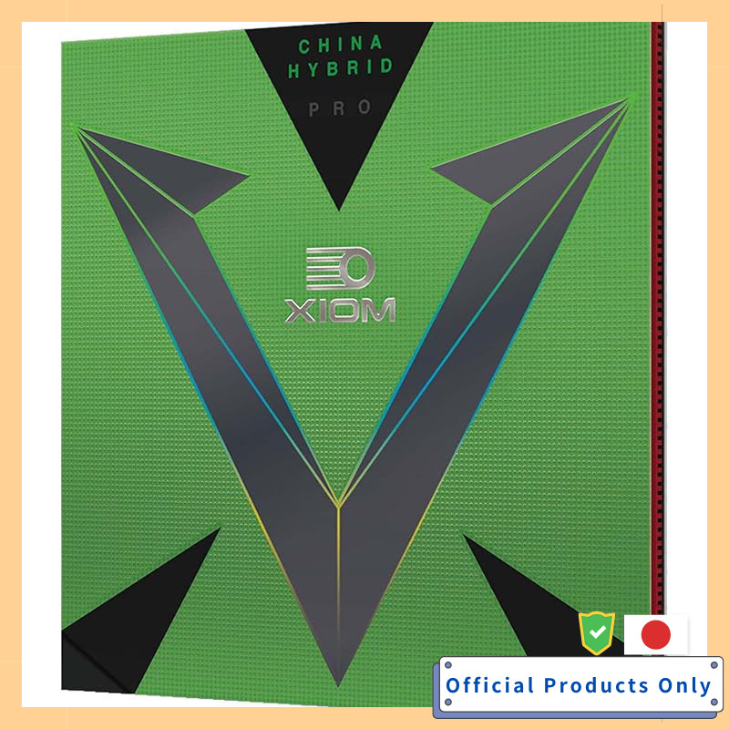 XIOM Vega Pro Hybrid Table Tennis Rubber Red 1.8 10711